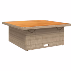 Set da Pranzo da Giardino 2 pz con Cuscini Beige in Polyrattancod mxl 114810 - Vista aggiuntiva 3