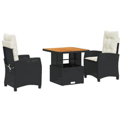 VidaXL 3277375 set mobili da esterno Crema, Bianco