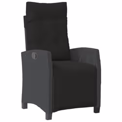 Set da Pranzo da Giardino 3 pz con Cuscini Nero in Polyrattancod mxl 89369 - Vista aggiuntiva 3