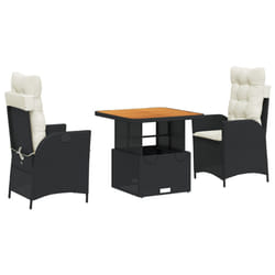 VidaXL 3277435 set mobili da esterno Crema, Bianco