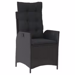 VidaXL 3277445 set mobili da esterno Nero - Vista aggiuntiva 3