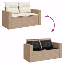 VidaXL 3263464 set mobili da esterno - Vista aggiuntiva 8