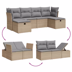 VidaXL 3263855 set mobili da esterno - Vista aggiuntiva 3