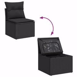 VidaXL 3264161 set mobili da esterno - Vista aggiuntiva 6