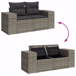 VidaXL 3264476 set mobili da esterno - Vista aggiuntiva 7
