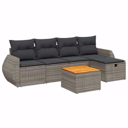 VidaXL 3265057 set mobili da esterno Grigio scuro - Vista aggiuntiva 2