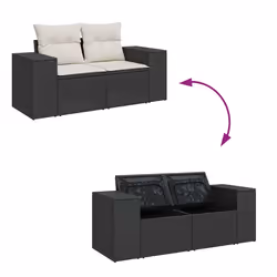 VidaXL 3265165 set mobili da esterno - Vista aggiuntiva 8