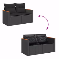 VidaXL 3265339 set mobili da esterno - Vista aggiuntiva 6