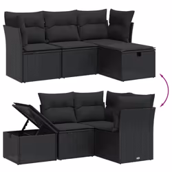 VidaXL 3265486 set mobili da esterno - Vista aggiuntiva 4