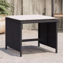 Rilassatevi e godetevi l'aria aperta con questi comodi sgabelli da giardino! Materiale resistente: Il rattan PE, noto anche c ...