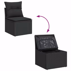 VidaXL 3274665 set mobili da esterno - Vista aggiuntiva 8