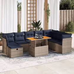 VidaXL 3275518 set mobili da esterno Blu marino - Vista aggiuntiva 2