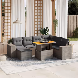 VidaXL 3275937 set mobili da esterno - Vista aggiuntiva 2