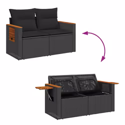 VidaXL 3276135 set mobili da esterno - Vista aggiuntiva 7