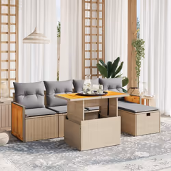 VidaXL 3276244 set mobili da esterno - Vista aggiuntiva 2