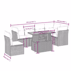 VidaXL 3270856 set mobili da esterno - Vista aggiuntiva 3