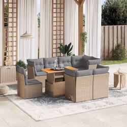 VidaXL 3270933 set mobili da esterno Grigio chiaro - Vista aggiuntiva 2