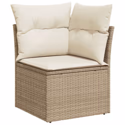 VidaXL 3271681 set mobili da esterno Crema, Bianco - Vista aggiuntiva 5