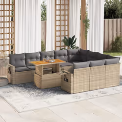 VidaXL 3271927 set mobili da esterno - Vista aggiuntiva 2