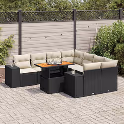 VidaXL 3272561 set mobili da esterno Crema, Bianco - Vista aggiuntiva 2