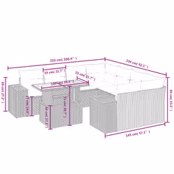 VidaXL 3272563 set mobili da esterno - Vista aggiuntiva 3