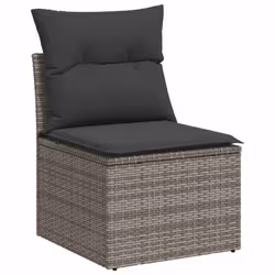 VidaXL 3272733 set mobili da esterno Grigio scuro - Vista aggiuntiva 3