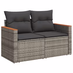 VidaXL 3272957 set mobili da esterno Grigio scuro - Vista aggiuntiva 6