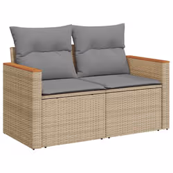 VidaXL 3272977 set mobili da esterno Grigio chiaro - Vista aggiuntiva 4