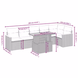 VidaXL 3273088 set mobili da esterno - Vista aggiuntiva 3