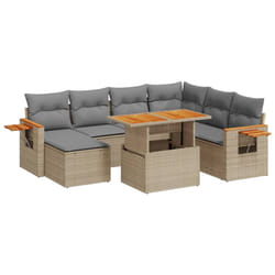 VidaXL 3273635 set mobili da esterno Grigio chiaro