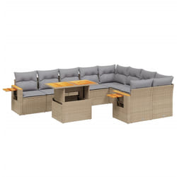 VidaXL 3273677 set mobili da esterno Grigio chiaro