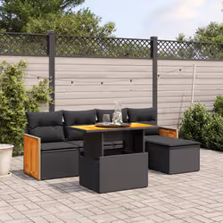 VidaXL 3273933 set mobili da esterno Crema, Bianco - Vista aggiuntiva 2
