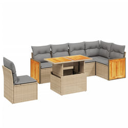 VidaXL 3273985 set mobili da esterno Grigio chiaro