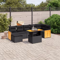 VidaXL 3274069 set mobili da esterno Grigio chiaro - Vista aggiuntiva 2