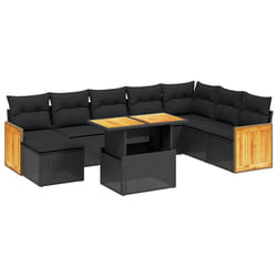 VidaXL 3274096 set mobili da esterno Crema, Bianco