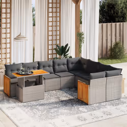 VidaXL 3274126 set mobili da esterno - Vista aggiuntiva 2
