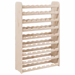 Portavini 72,5x25x111,5 cm in Legno Massello di Pinocod mxl 92977 - Vista aggiuntiva 2