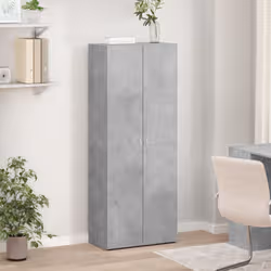 VidaXL 3276647 schedario e accessori Legno Colore cemento - Vista aggiuntiva 3