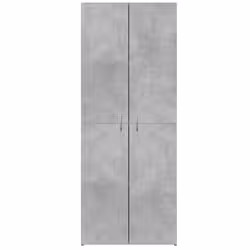 VidaXL 3276647 schedario e accessori Legno Colore cemento - Vista aggiuntiva 4