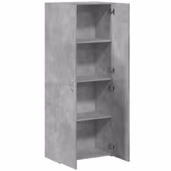 VidaXL 3276647 schedario e accessori Legno Colore cemento - Vista aggiuntiva 7