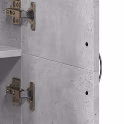 VidaXL 3276647 schedario e accessori Legno Colore cemento - Vista aggiuntiva 8