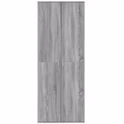 vidaXL Credenza Grigio Sonoma 70x35x180 cm in Legno Multistrato - Vista aggiuntiva 3