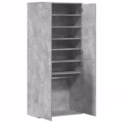 VidaXL 3276675 scarpiera Grigio - Vista aggiuntiva 7
