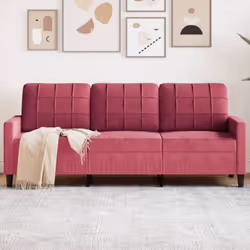 Questo divano a tre posti è il luogo ideale per chiacchierare, leggere, guardare la TV o semplicemente rilassarsi. È destinat ...