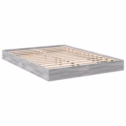 vidaXL Giroletto Grigio Sonoma 140x200 cm in Legno Multistrato - Vista aggiuntiva 3
