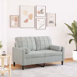 VidaXL 3278209 divano Grigio chiaro - Vista aggiuntiva 2