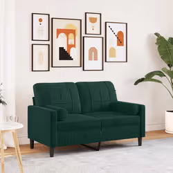VidaXL 3278211 divano Verde scuro - Vista aggiuntiva 2