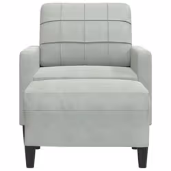 VidaXL 3278257 set di mobili per soggiorno Grigio chiaro Legno compensato - Vista aggiuntiva 3