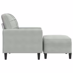 VidaXL 3278257 set di mobili per soggiorno Grigio chiaro Legno compensato - Vista aggiuntiva 4