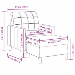 VidaXL 3278257 set di mobili per soggiorno Grigio chiaro Legno compensato - Vista aggiuntiva 7